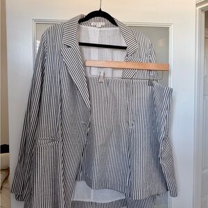 HYFVE Monochrome Striped Ensemble